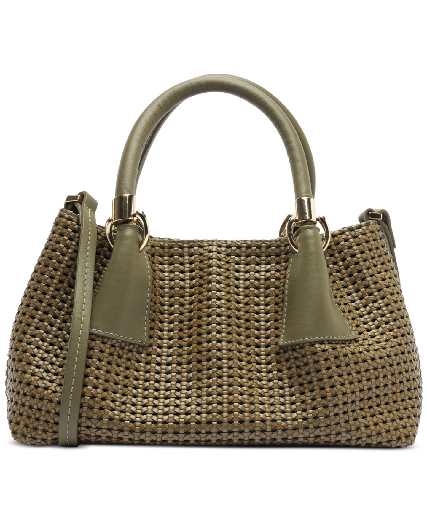 Женская сумка Arezzo Eva Medium Tote Handbag, цвет: Зелёный — фото 2