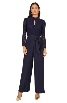 Women's Lace Applique Jumpsuit