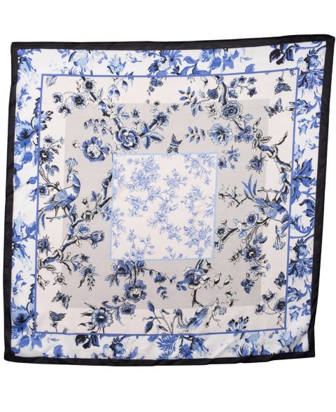 Женский шарф Vince Camuto Wallpaper Square, цвет: Джинсовый