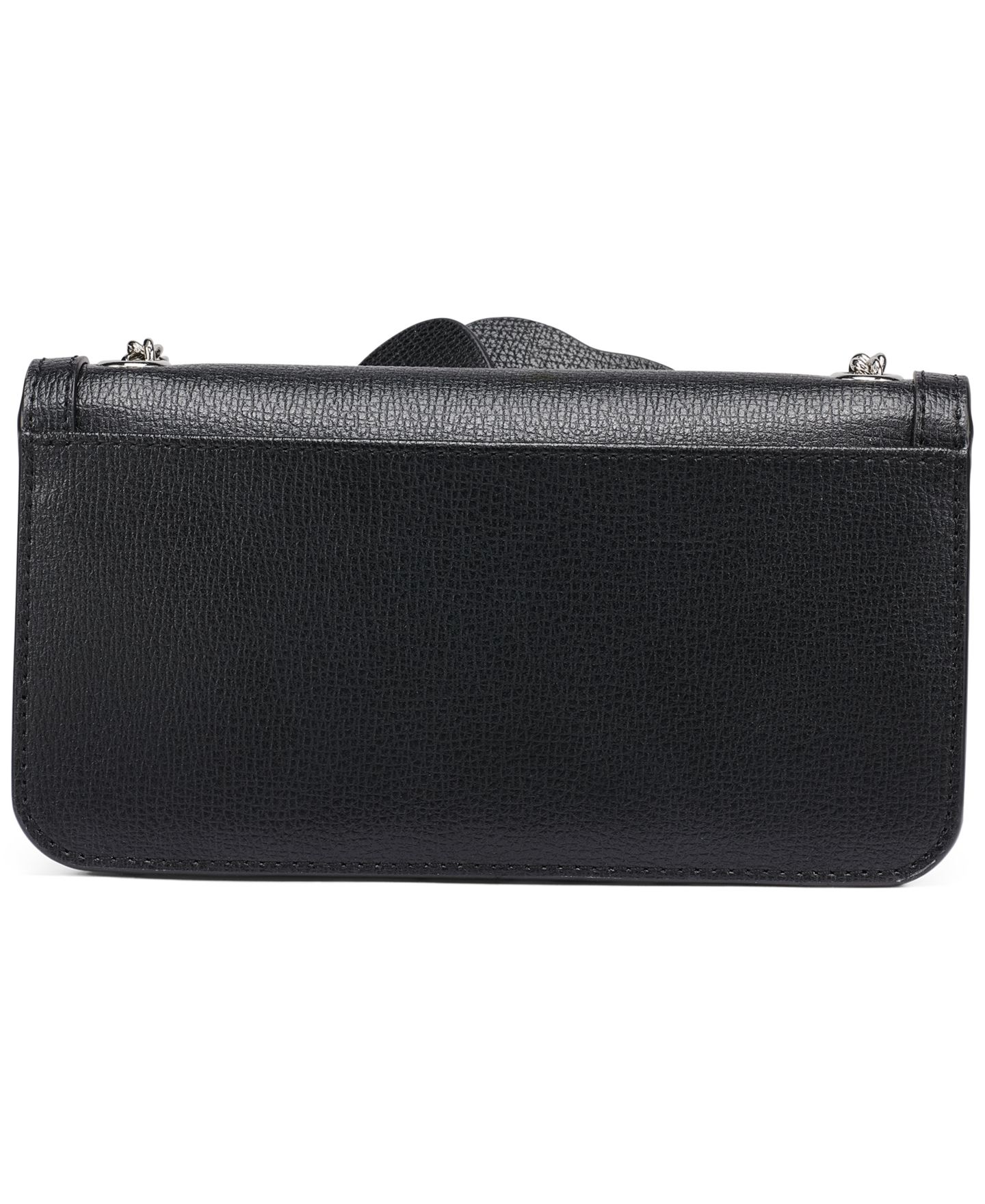 Женская сумка KARL LAGERFELD PARIS Kosette Mini Shoulder Handbag, цвет: Чёрный / Серебряный — фото 2