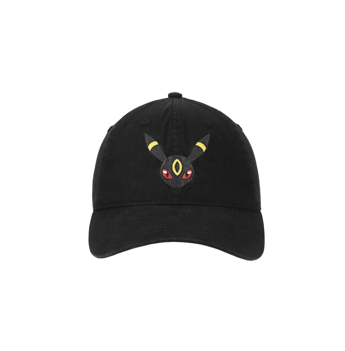 Мужская кепка Pokemon Umbreon Face Black Unstructured — фото 10