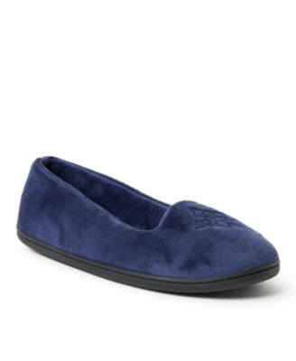 Womens Rebecca Microfiber Velour Closed Back House Slipper