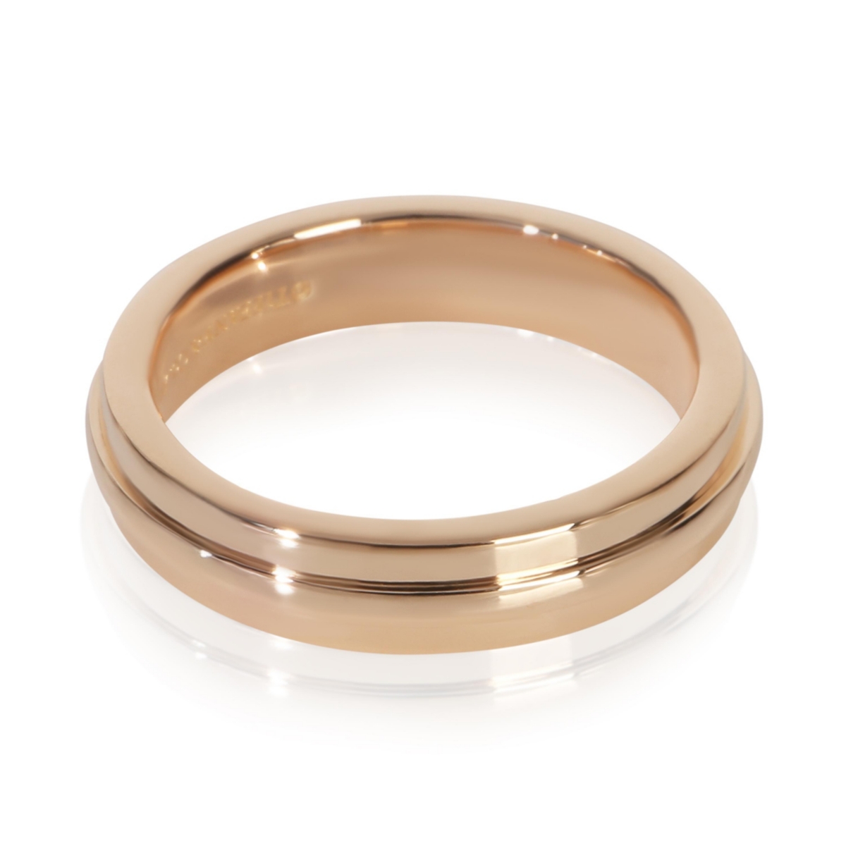Pre-Owned Tiffany & Co Rose Gold Tiffany T Narrow Ring