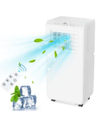 8,000 BTU Portable AC, Remote, 24-Hour Timer and Quiet Operation for Bedrooms, Offices and Dorm Rooms, Window Kit