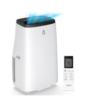15,000 BTU Portable Air Conditioner with 3-in-1 Cooling, Dehumidifier and Fan, Sleep Mode, Remote and Auto-Evaporation