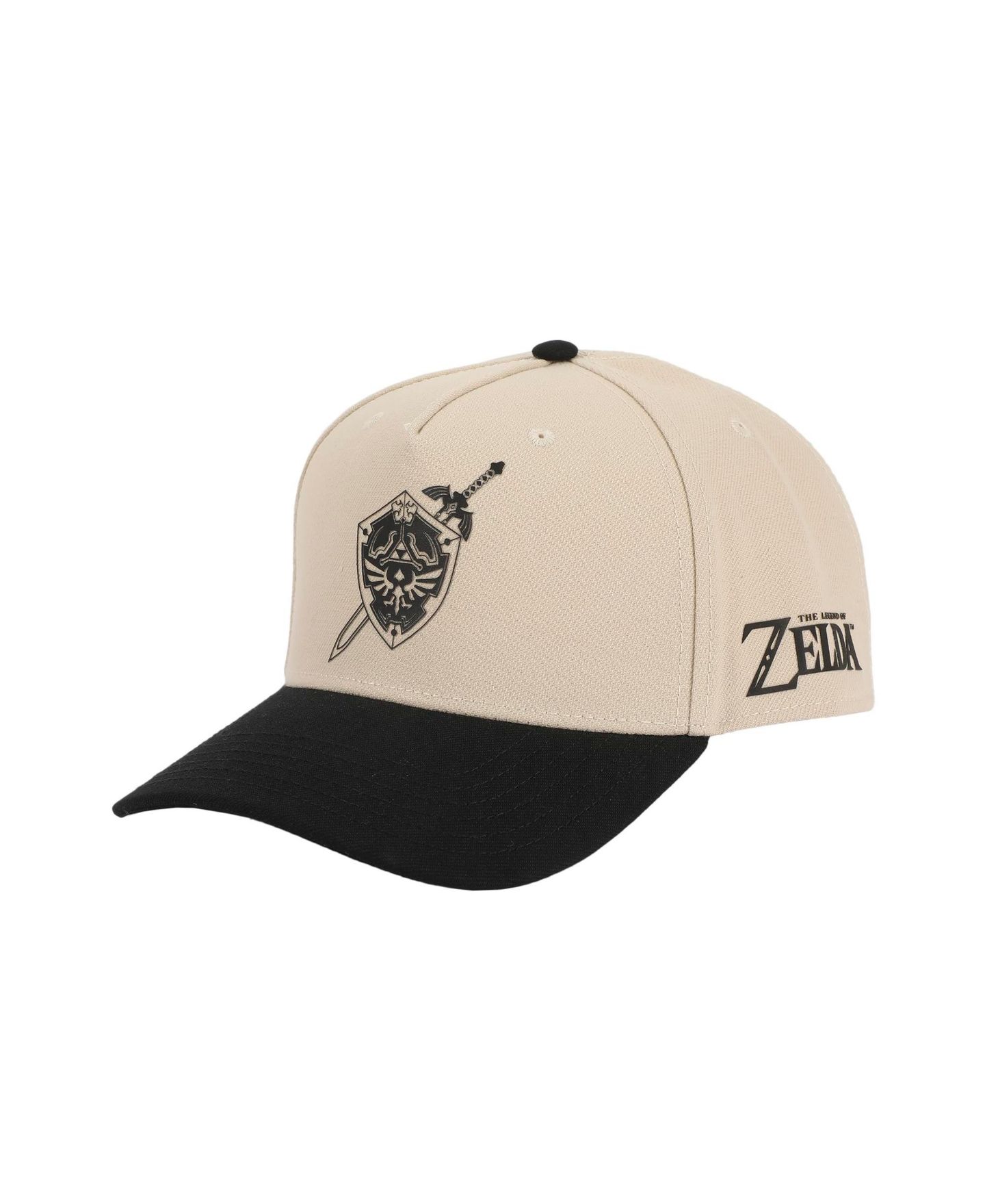 Мужская кепка The Legend of Zelda Hylian Shield Embroidery Poly Wool B104 Snapback, цвет: Белый — фото 9
