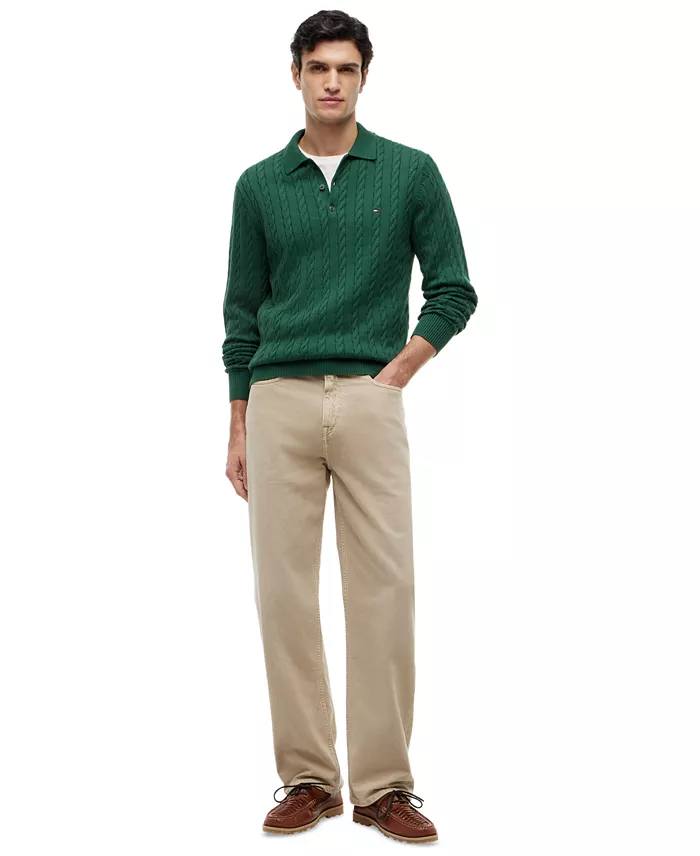 Men's River Relaxed-Fit Garment Dyed Denim Jeans - thumbnail 2