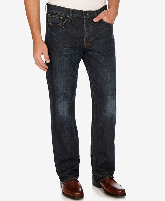Lucky Brand Men's 361 Vintage Straight Fit Stretch Jeans & Reviews - Jeans - Men - Macy's