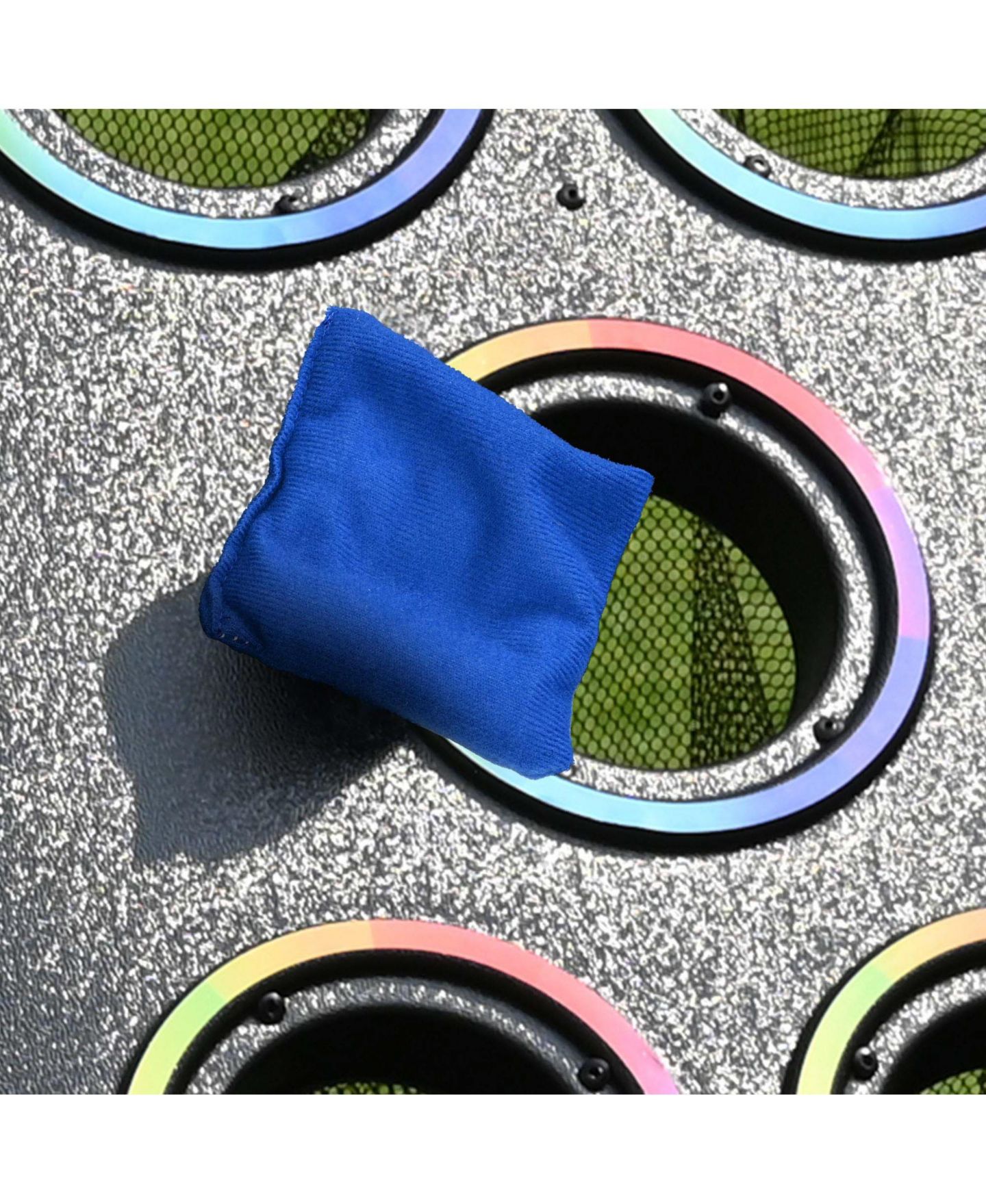 Игра Cornhole WinSpin с мешочками: доска, 11 мешочков и колышки, цвет: Natrual — фото 4