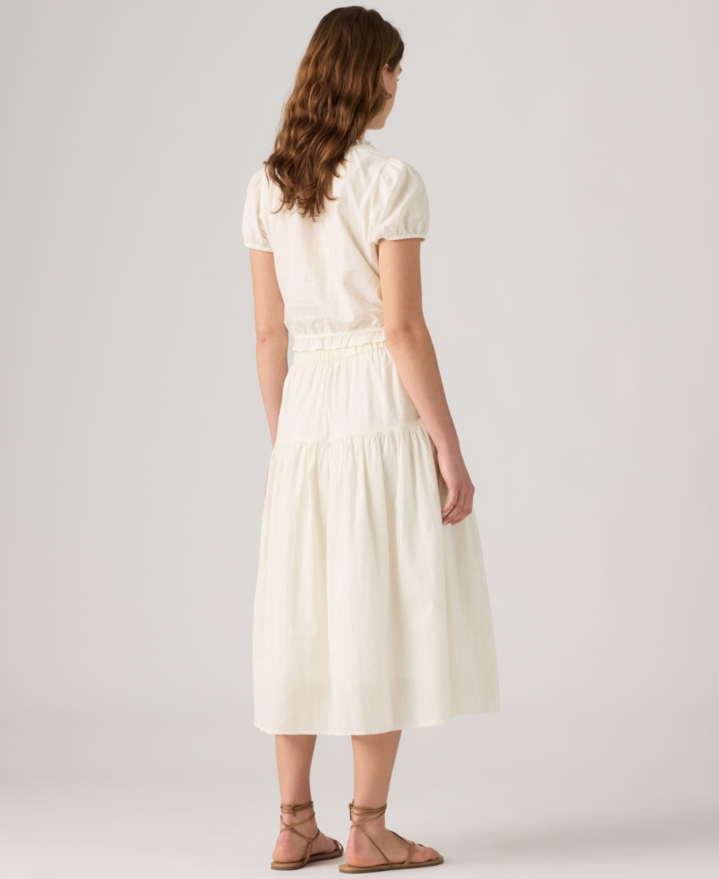 Женская юбка Levi's Zip Closure Leonie Midi, цвет: Облачный — фото 4