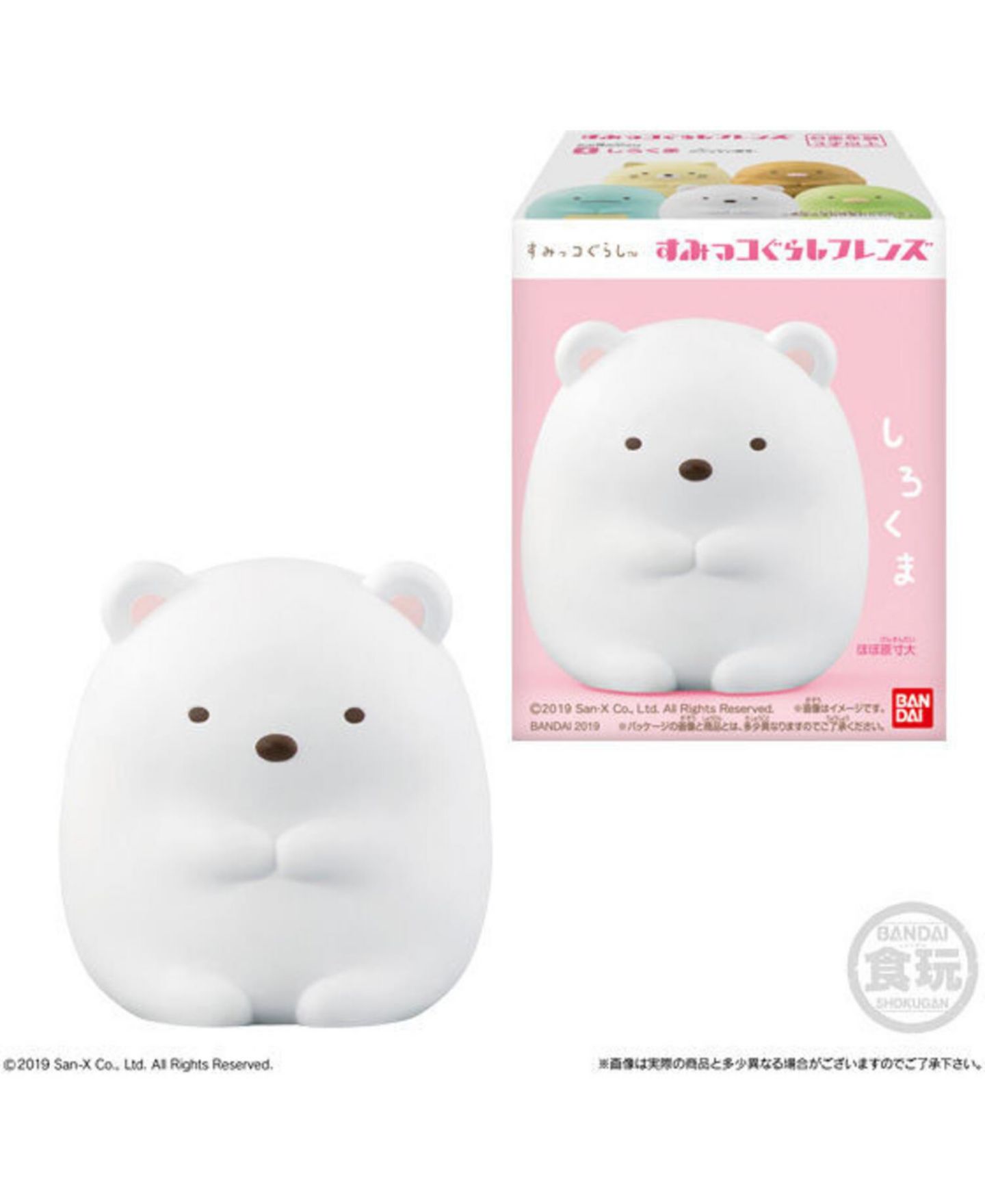 Фигурки Bandai Sumikko Gurashi Friends W1 Collectible 12-Piece Vinyl Figure Display, Ages 18+ — фото 2