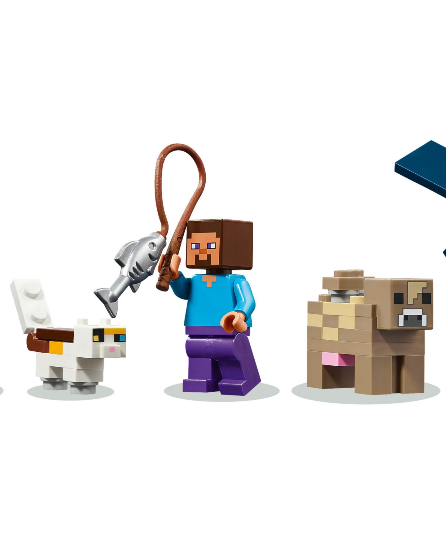 Детский конструктор LEGO® Minecraft The Mooshroom House Toy Figures Building Set 21270 — фото 8