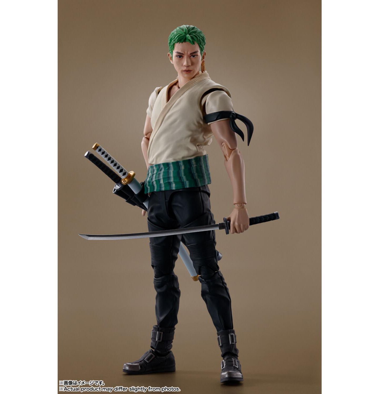 Фигурка Bandai Tamashii Nations Roronoa Zoro S.H.Figuarts One Piece Action Figure, 18 Years & Up, цвет: Open Miscellaneous — фото 2