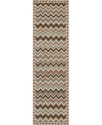 Abbott ABB-1 2'3"x8' Runner Area Rug