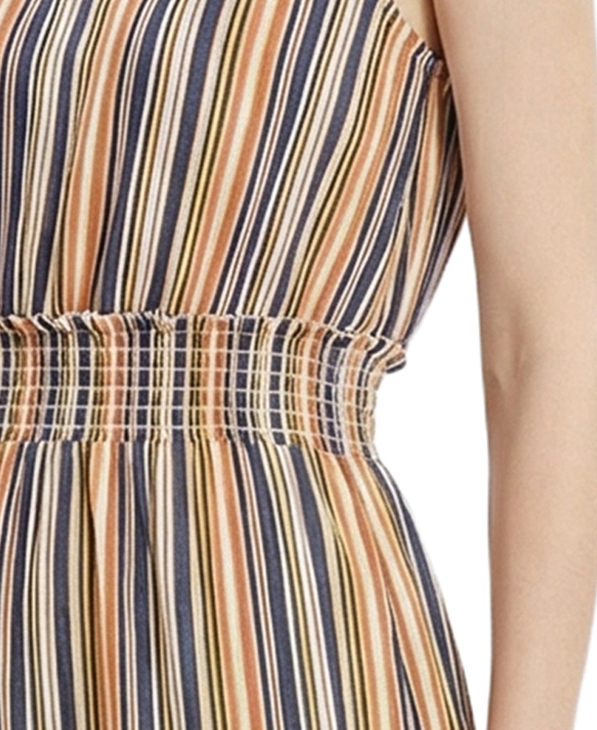 Ny Collection Women's Sleeveless Crinkled Maxi Dress
