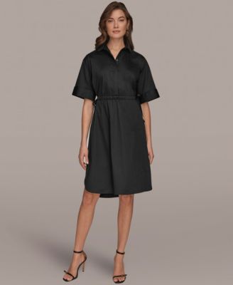 Women's Black Shirt Dresses | Macy's