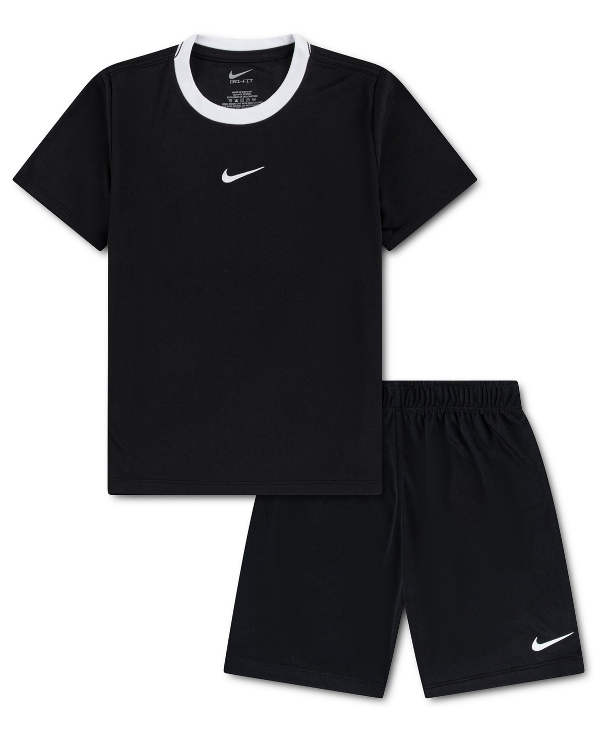 Детский комплект для мальчиков Nike футболка и шорты, 2 предмета — фото 2