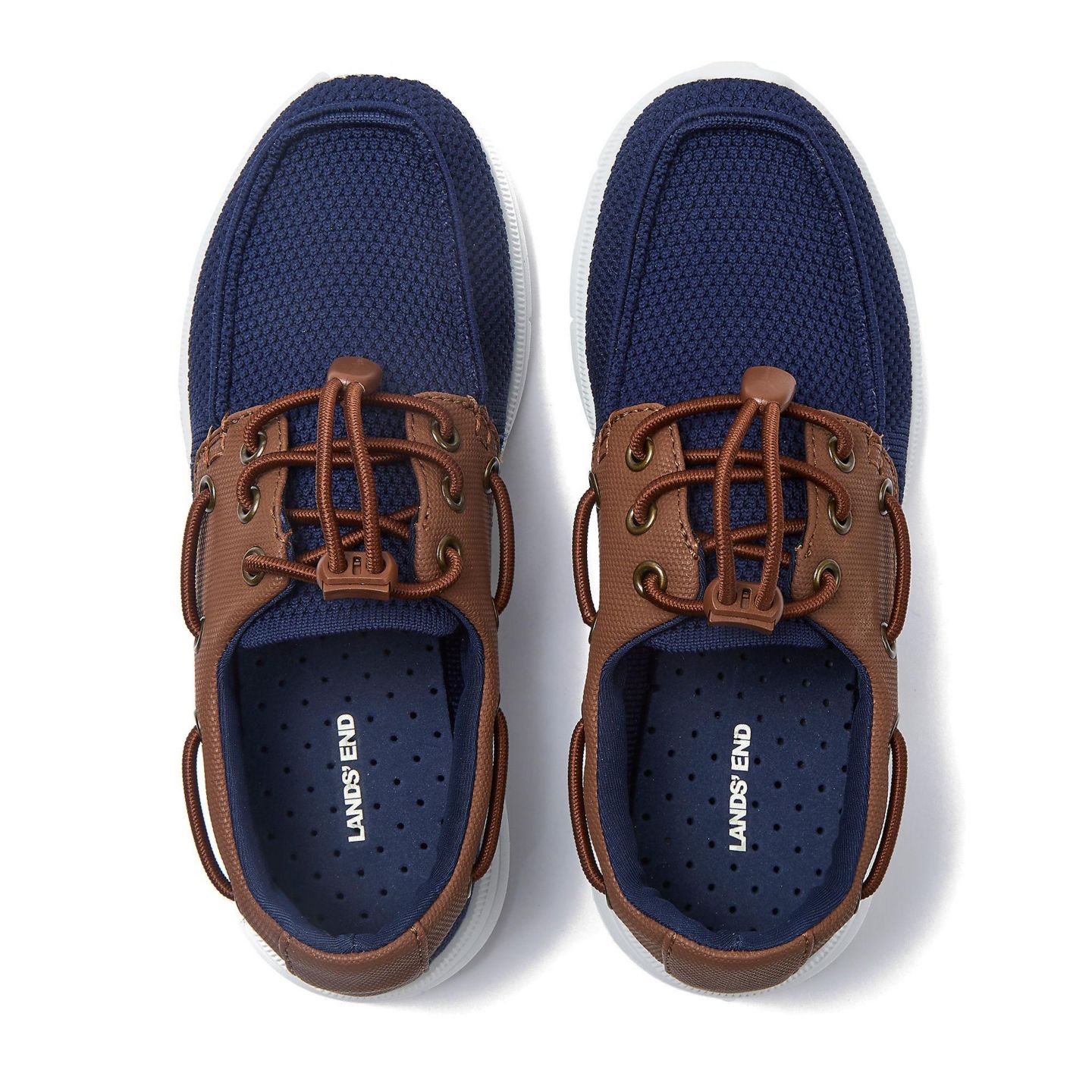Обувь Lands' End Women's Seaport Hybrid Water Shoes, цвет: Разноцветный / Морской тёмно-синий — фото 2