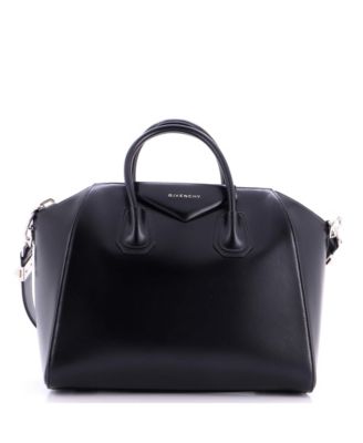 Medium Antigona Bag Glazed Leather
