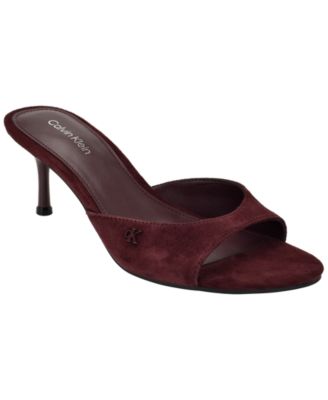 Women's Vixie Slip-On Kitten Heel Dress Sandals