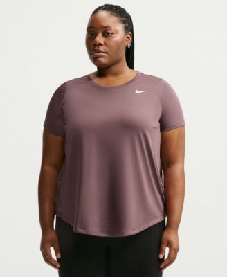 Plus Size Active Dri-FIT Women's Short-Sleeve Logo T-Shirt 