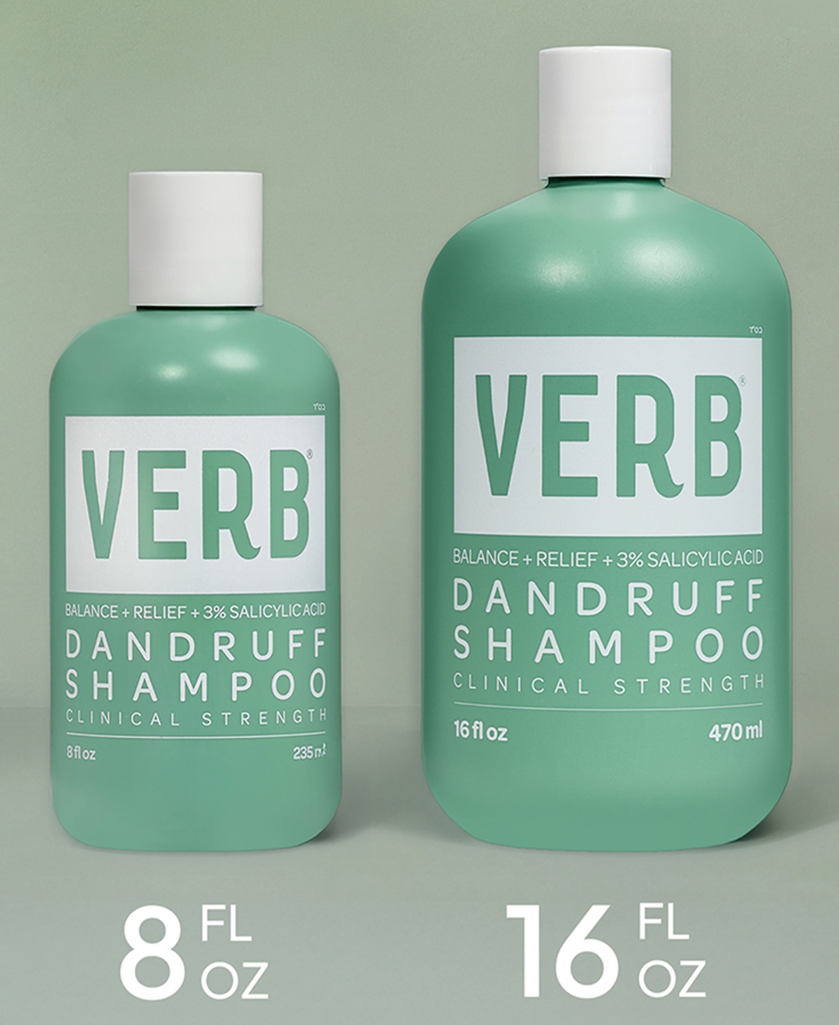Verb Dandruff Jumbo Shampoo, 16 oz.