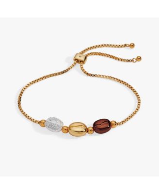 Coffee Bean Bolo Bracelet