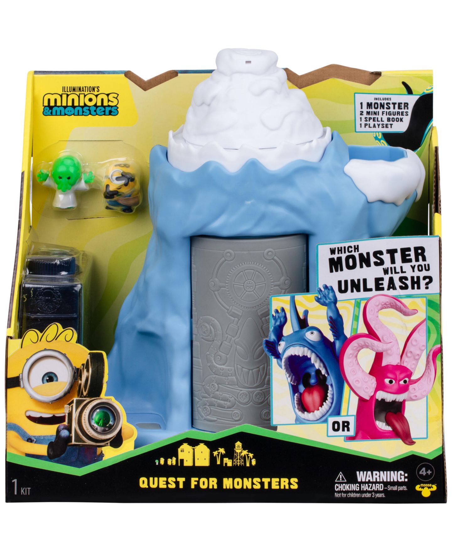 Детские фигурки Despicable Me Minions Monster Reveal 3-Pack Action Figures, Ages 4+ — фото 14