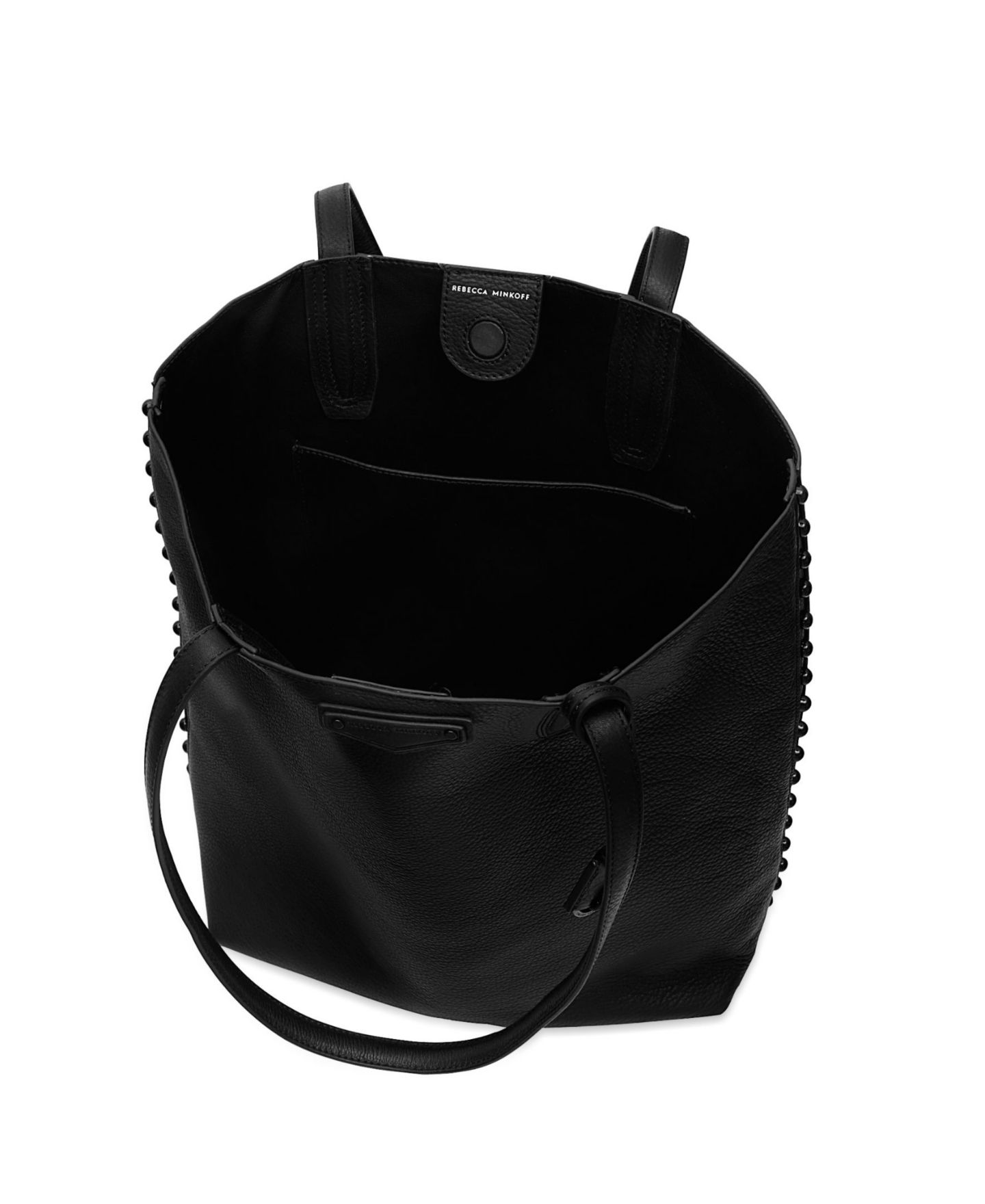Женская сумка Rebecca Minkoff Riley North South Large Tote Handbag, цвет: Чёрный — фото 3