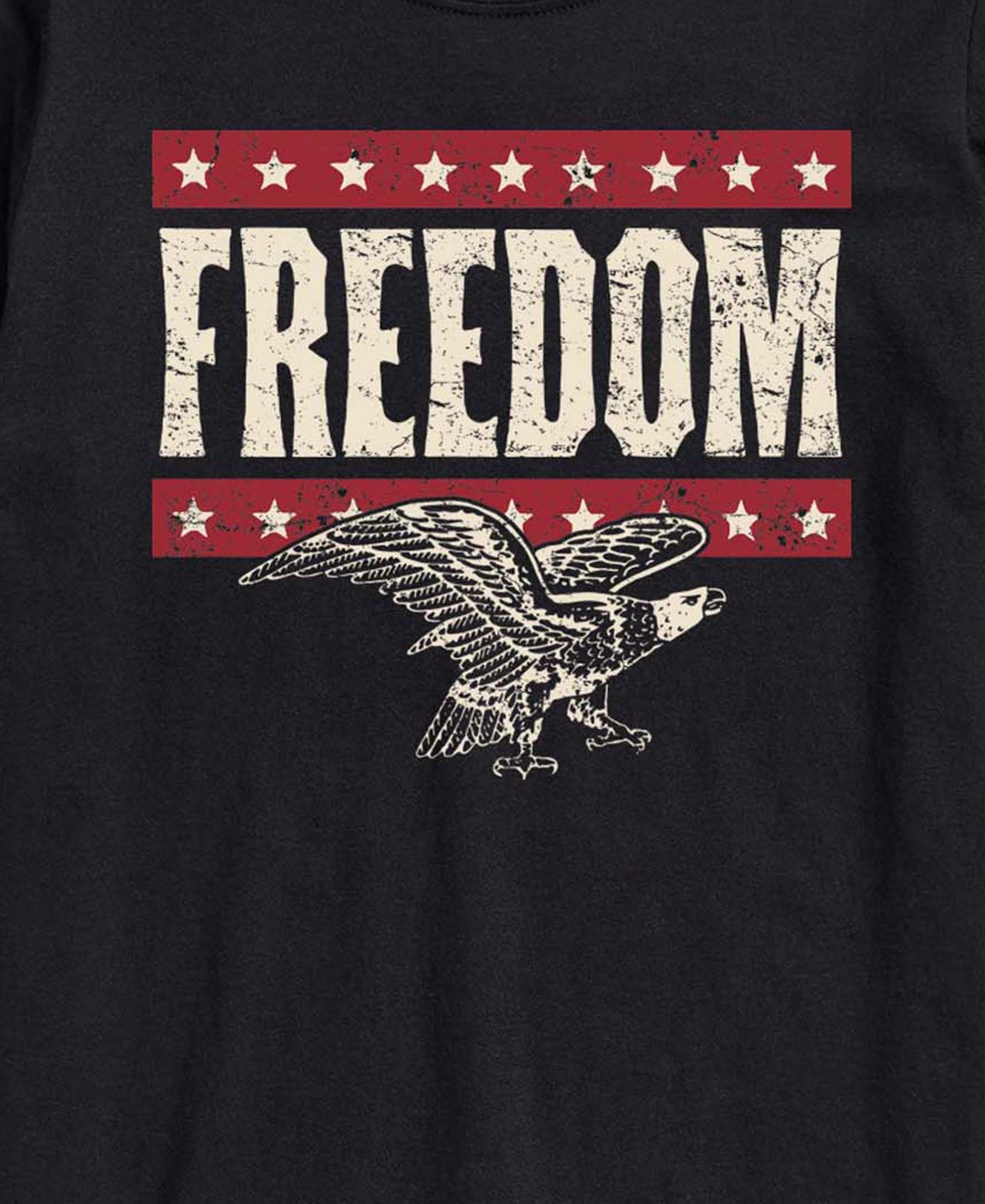 Мужская футболка AIRWAVES Freedom Short-Sleeve Graphic, цвет: Чёрный — фото 3