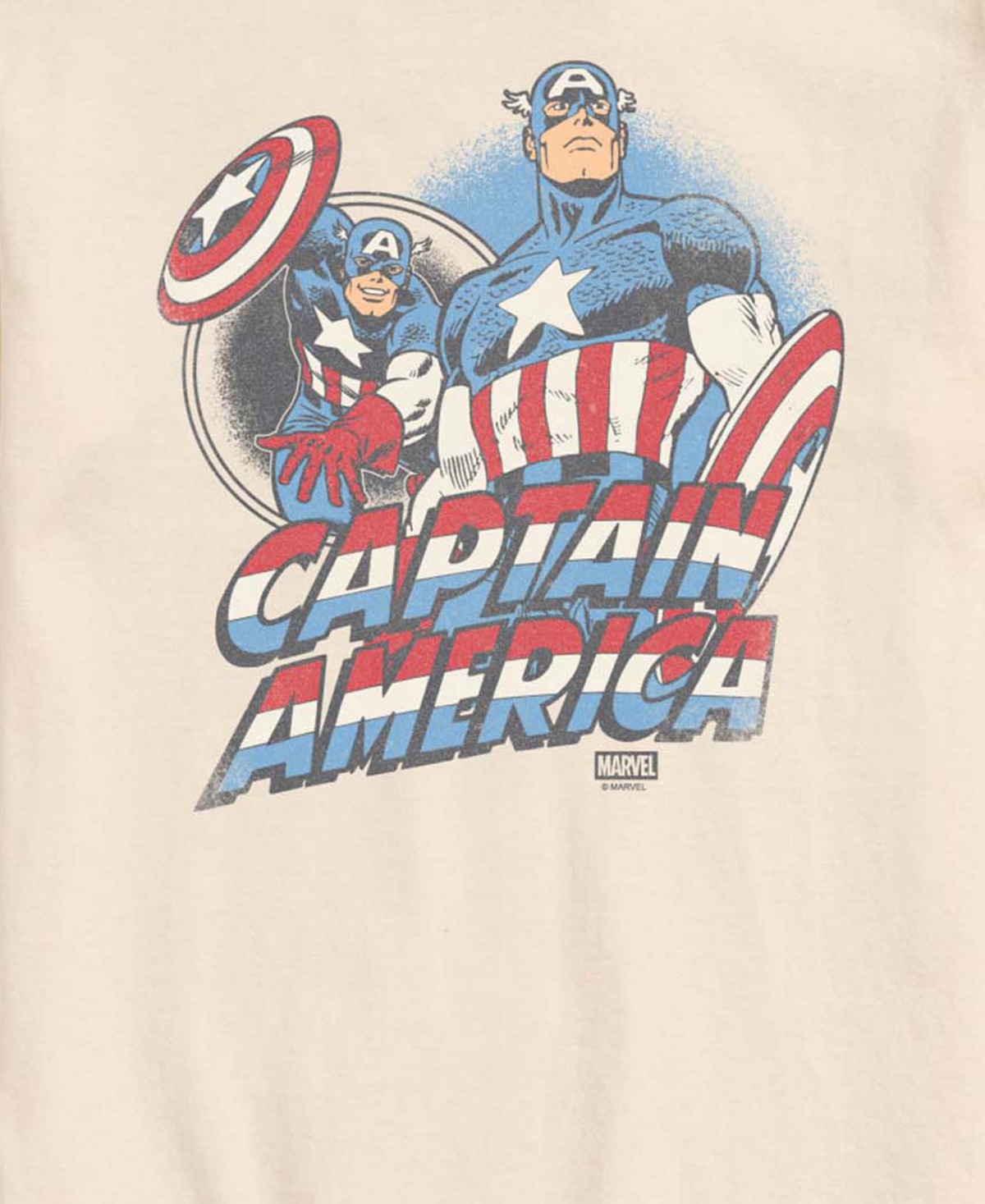Airwaves Men's Captain America Short-Sleeve Graphic T-Shirts