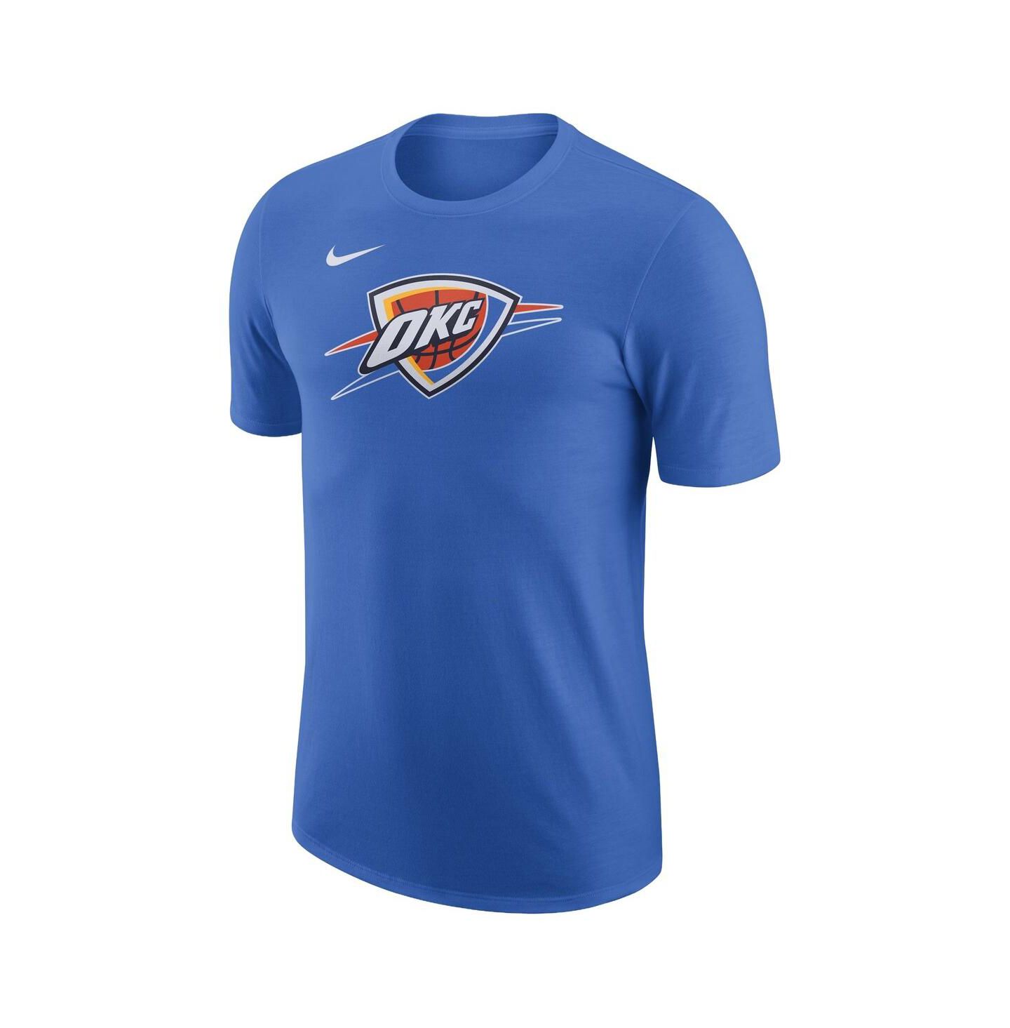 Мужская футболка Nike Blue Oklahoma City Thunder Essential — фото 2