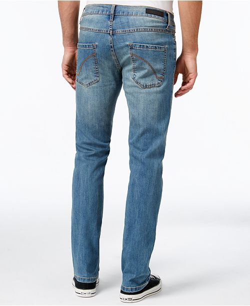 Ring of Fire Men's Straight Fit Stretch Jeans, Created for Macy's ...