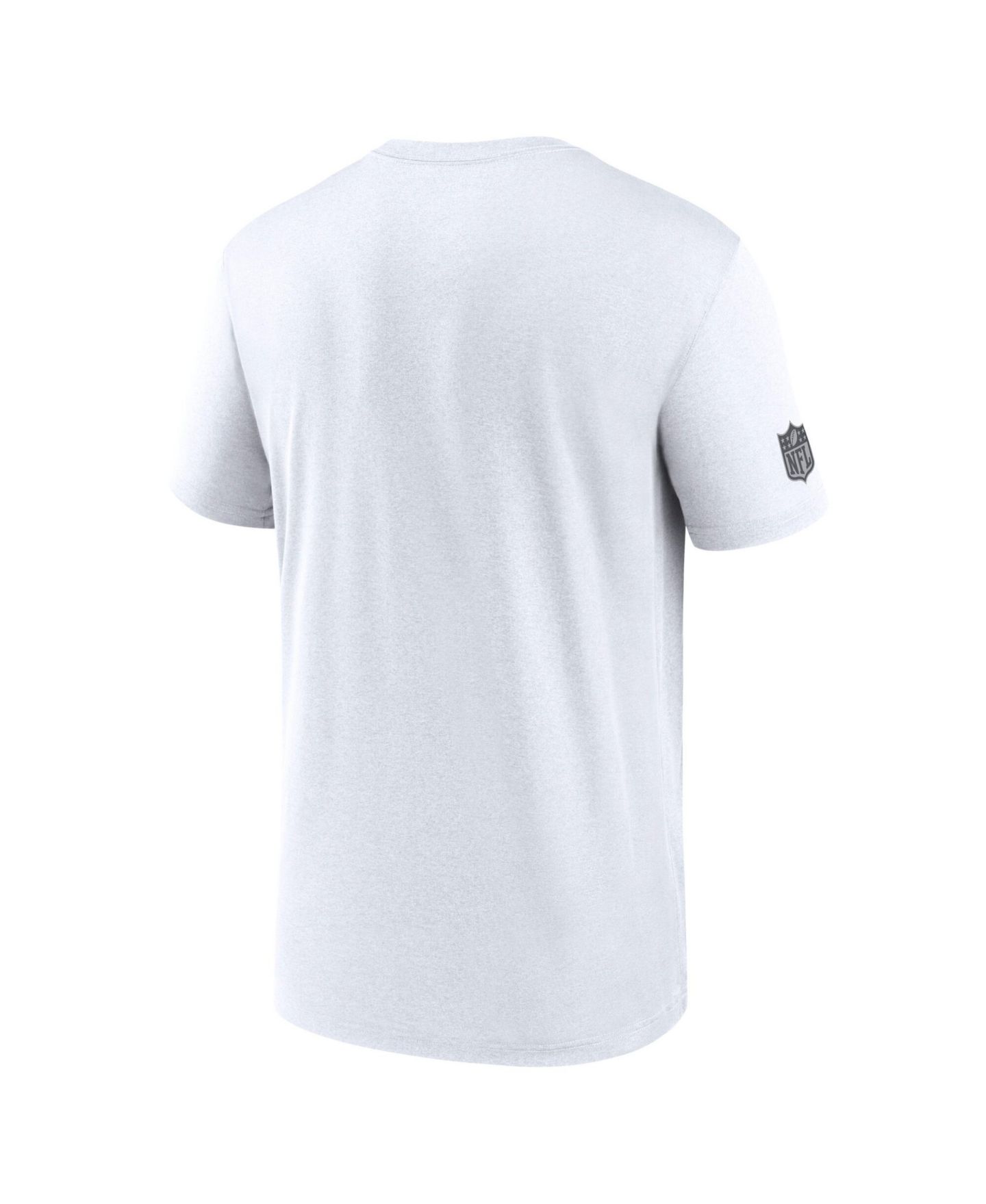 Мужская футболка Nike White Kansas City Chiefs Sideline Lead The Charge Legend Dri-FIT — фото 2