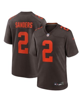 Men's Shedeur Sanders Brown Cleveland Browns Alternate Game Jersey