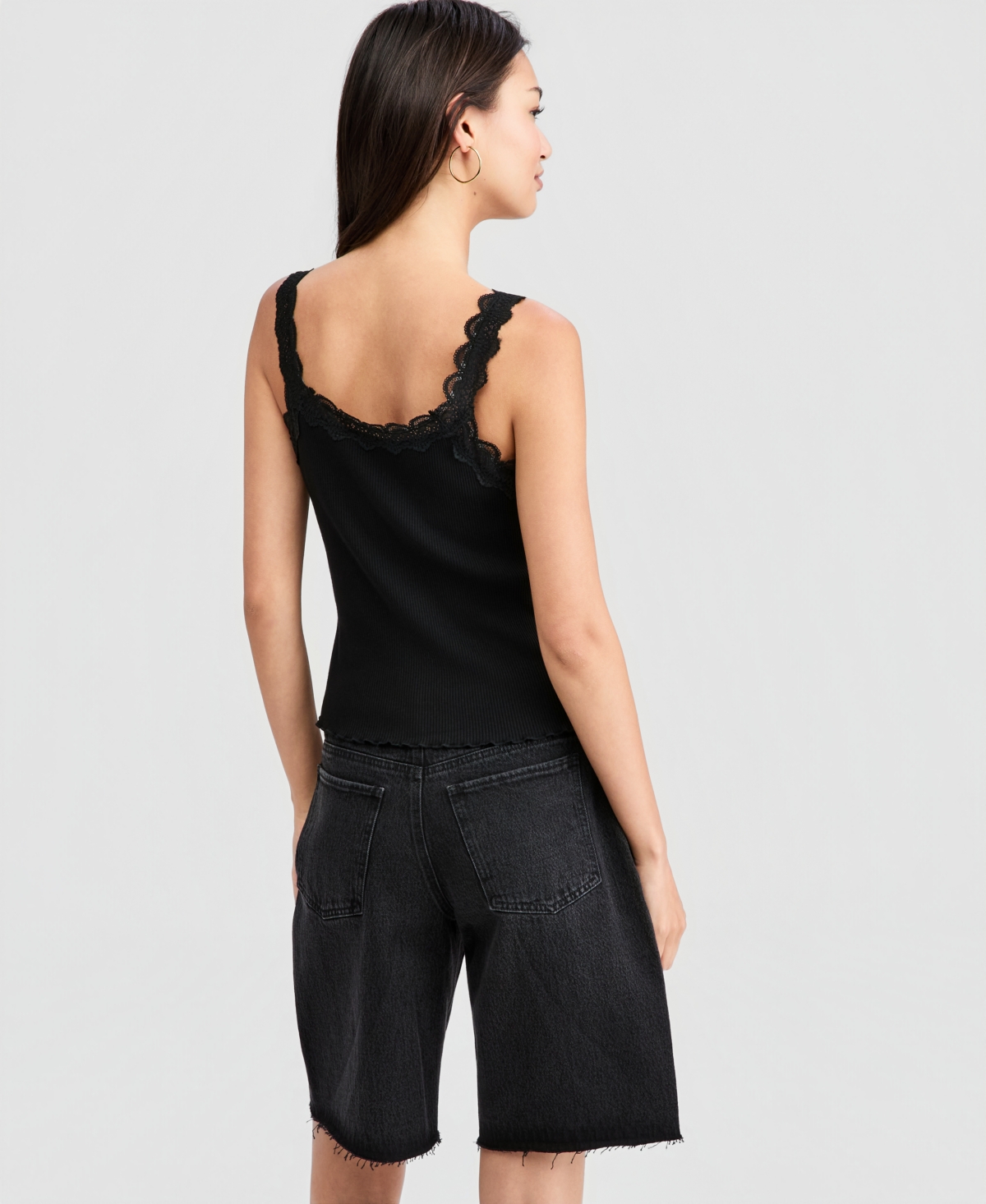 And Now This Women's Lace-Trim Tank Top, Macy's Exclusive