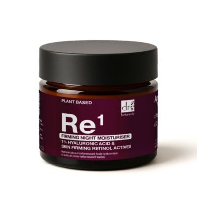 Firming Night Moisturiser with 1 Percentage Hyaluronic Acid and Skin Firming Retinol Actives 60milliliter