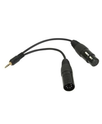 CB-DMX-3.5C-1/2 DMX Adapter Cable with 3.5mm Connector