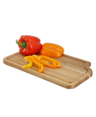 14 x 8.5 Inch Acacia Wood Cutting, Prep and Serving Butcher Block Cutting Board
