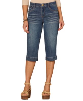 Women's Mid-Rise Capri Jeans