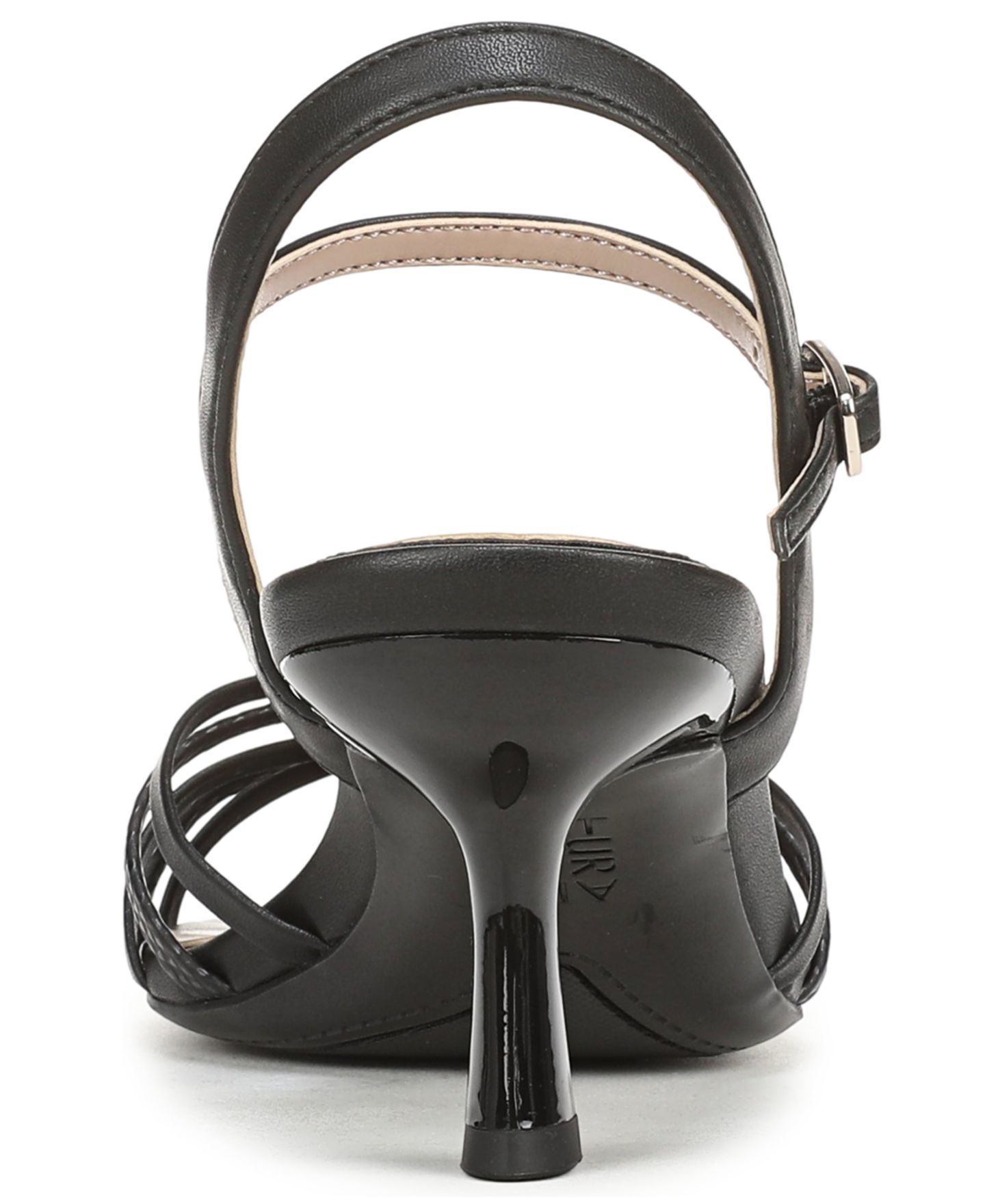 Женские сандалии Naturalizer Tawny Strappy, цвет: Чёрный змеиный с принтом искусственная кожа — фото 3