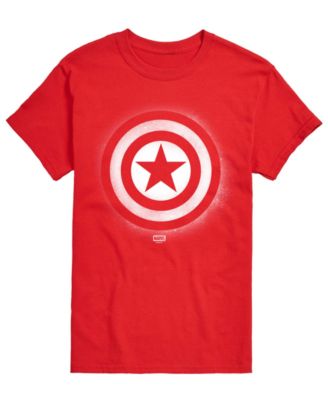 Men's Captain America Logo Short-Sleeve Graphic T-Shirts