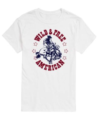 Men's Wild And Free American Short-Sleeve Graphic T-Shirt
