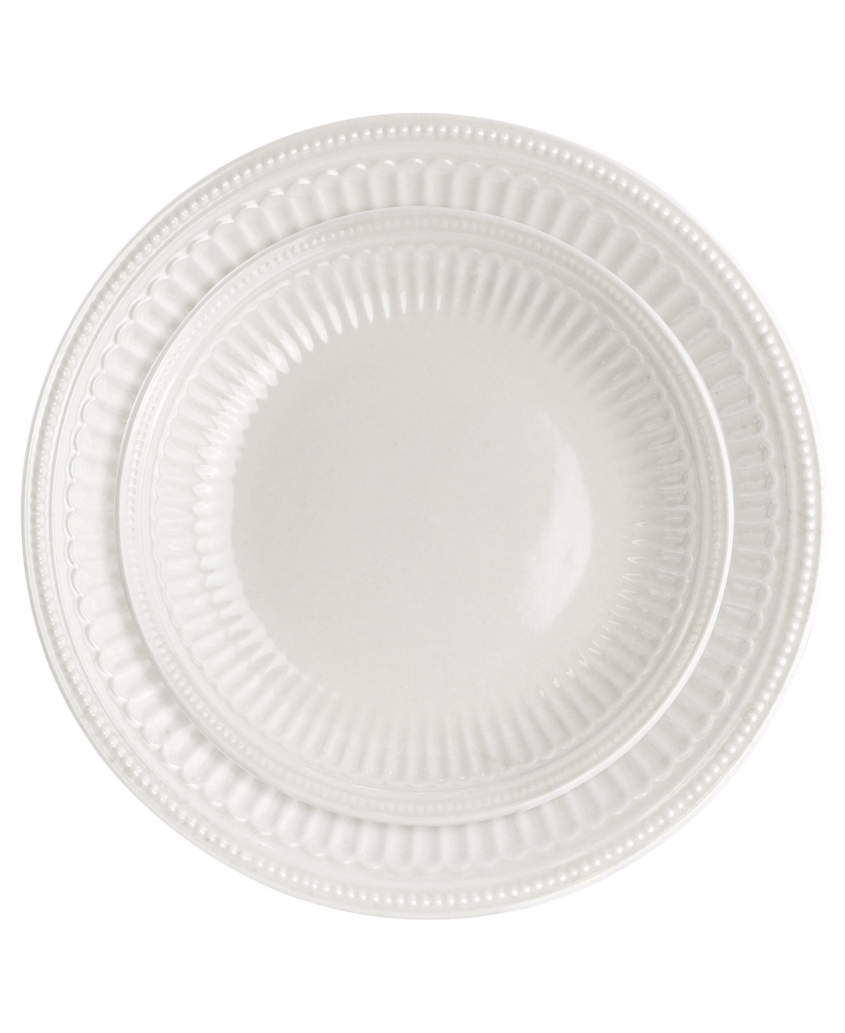 Elama Finley 18-Piece Dinnerware Set, Service For 6