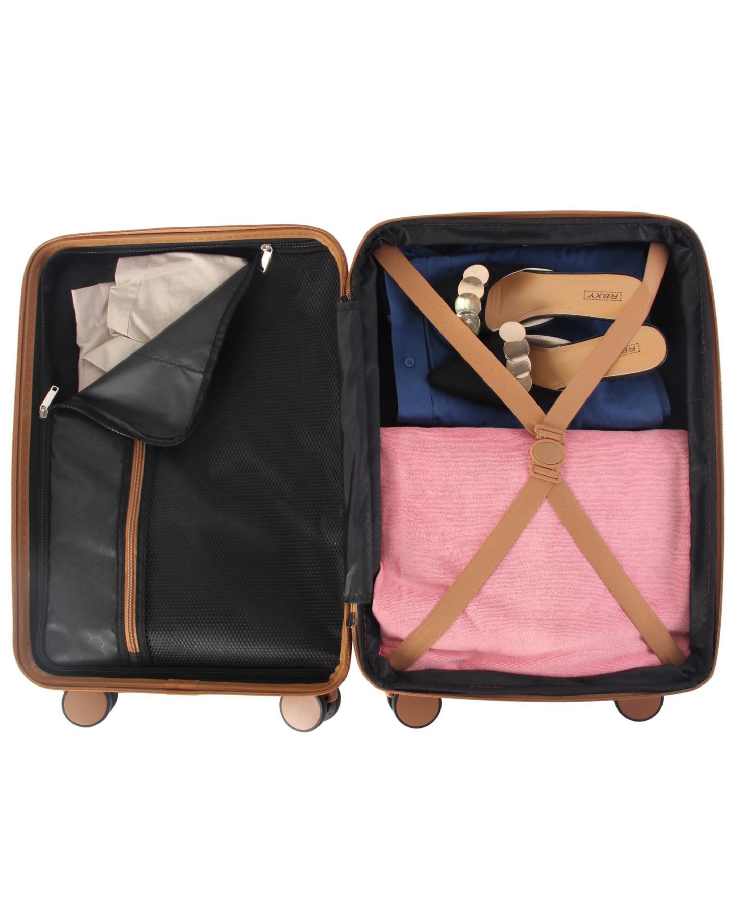 Чемоданы Verdi Constellation 5-Piece Luggage Set, цвет: Чёрный — фото 5