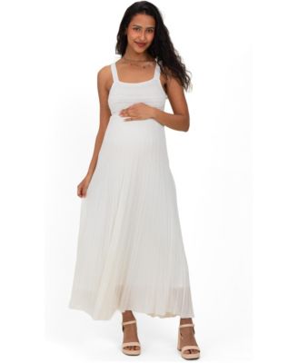 Women's Sage Textured Knit Shoulder Tie Midi Dress
