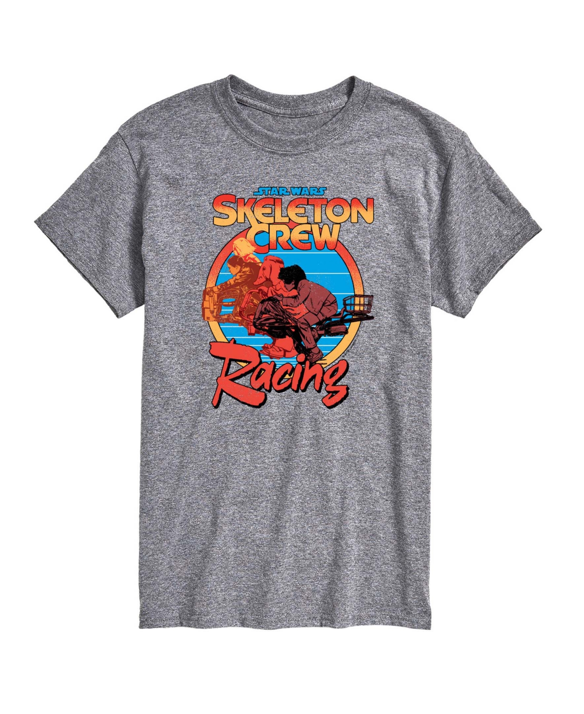 Airwaves Men's Skeleton Crew Racing Short-Sleeve Graphic T-Shirt