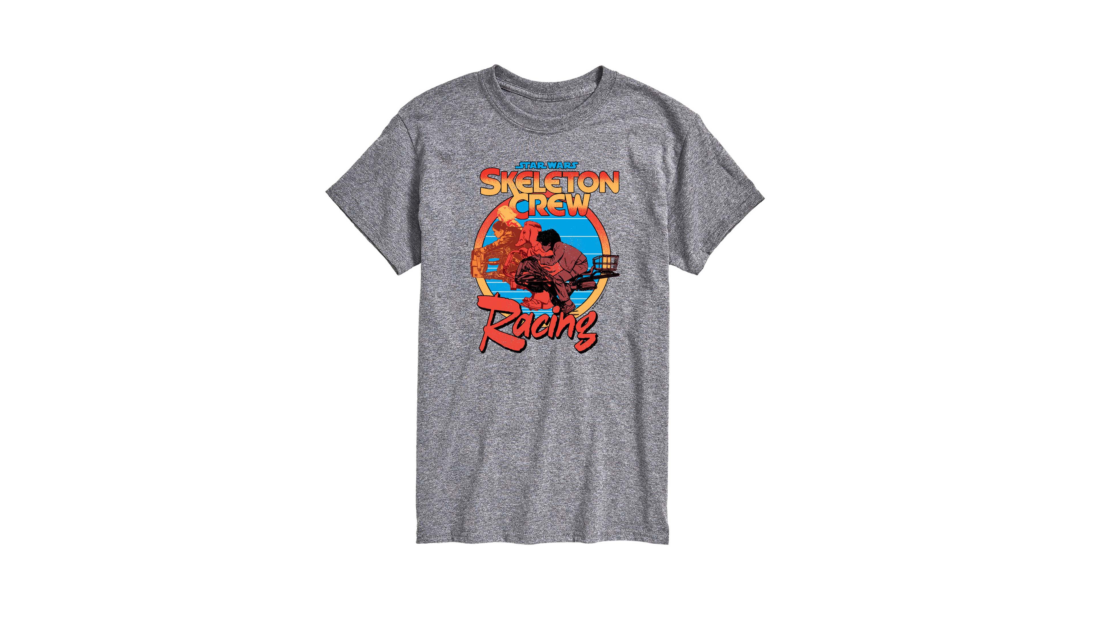 Airwaves Men's Skeleton Crew Racing Short-Sleeve Graphic T-Shirt