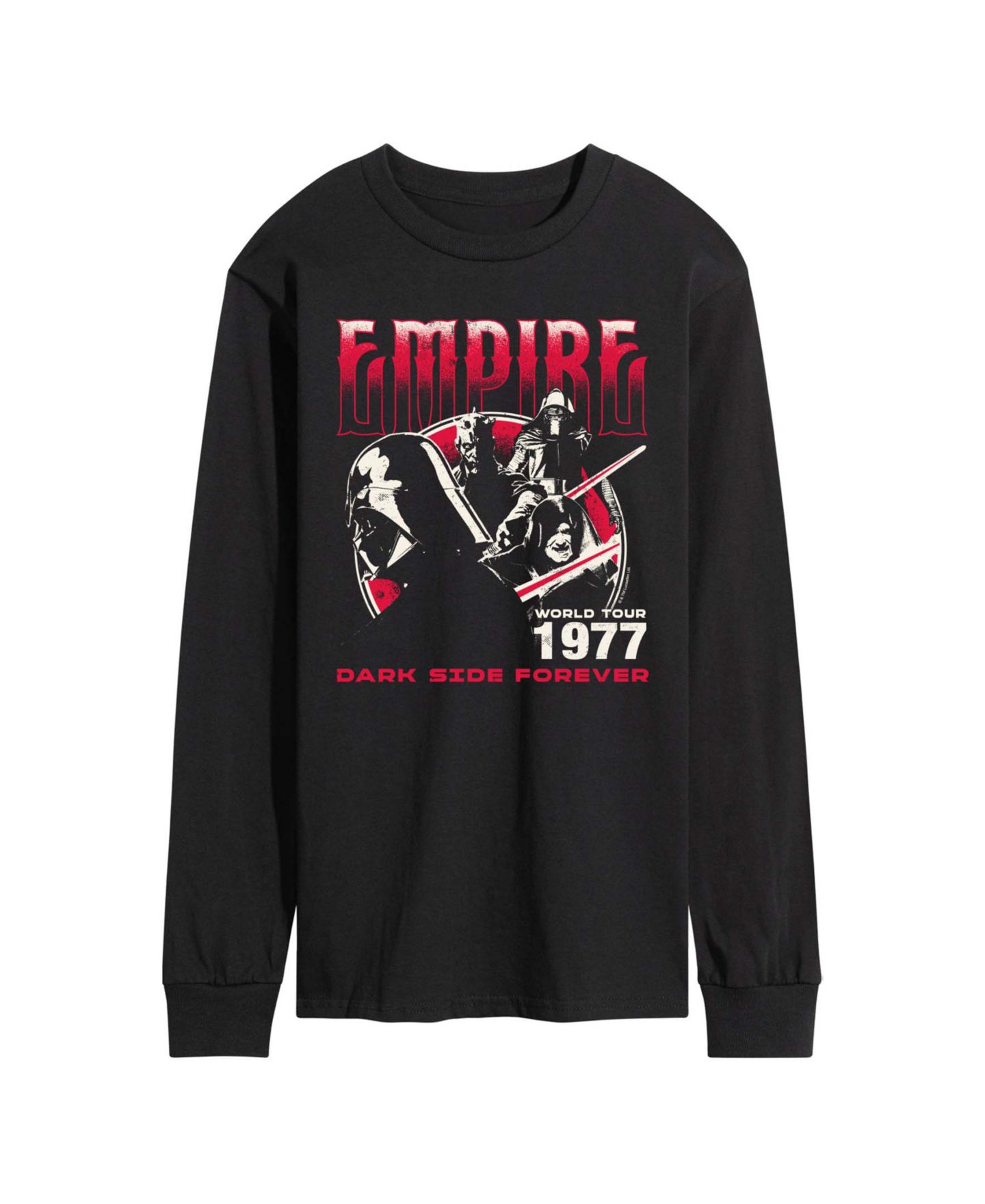 Мужская футболка AIRWAVES Empire Dark Side Forever Long-Sleeve Graphic, цвет: Чёрный — фото 1
