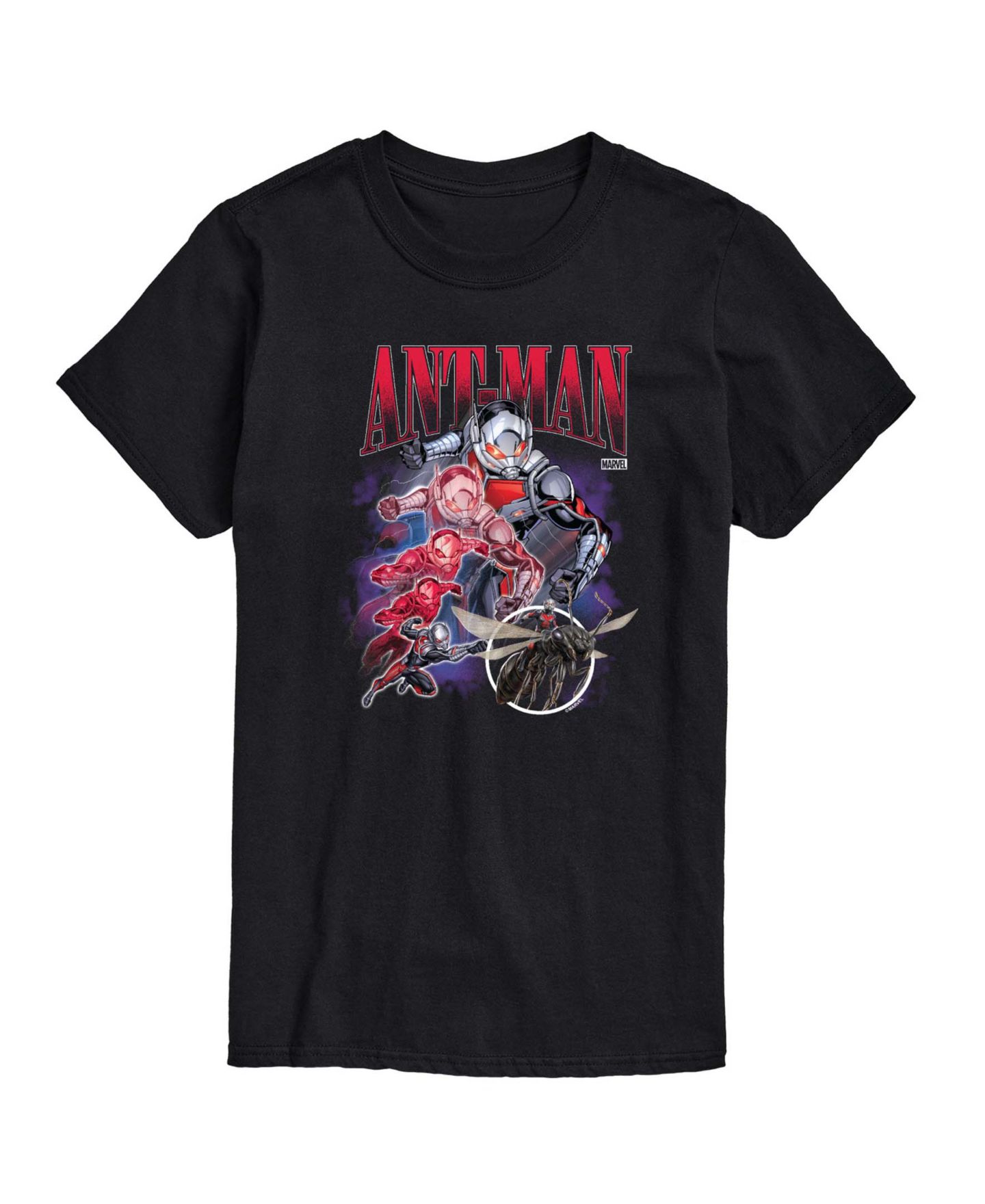 Мужская футболка AIRWAVES Ant-Man Antman Collage Short-Sleeve Graphic, цвет: Чёрный — фото 1